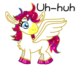 Bewitching Pegasus (English) sticker #14017376