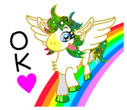 Bewitching Pegasus (English) sticker #14017377