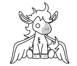 Bewitching Pegasus (English) sticker #14017381