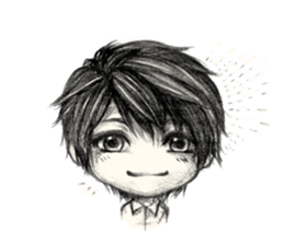 CW: Tezzo Daily Life in Pencil sticker #14017470