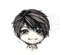 CW: Tezzo Daily Life in Pencil sticker #14017470