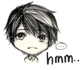 CW: Tezzo Daily Life in Pencil sticker #14017471