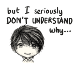 CW: Tezzo Daily Life in Pencil sticker #14017474