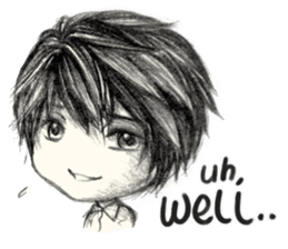 CW: Tezzo Daily Life in Pencil sticker #14017475