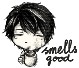 CW: Tezzo Daily Life in Pencil sticker #14017480