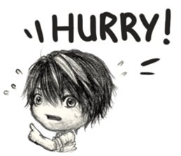 CW: Tezzo Daily Life in Pencil sticker #14017483