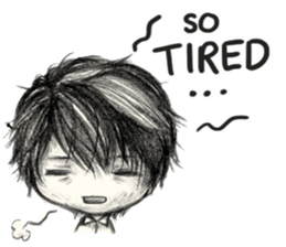 CW: Tezzo Daily Life in Pencil sticker #14017485