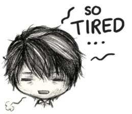 CW: Tezzo Daily Life in Pencil sticker #14017485