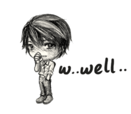 CW: Tezzo Daily Life in Pencil sticker #14017486