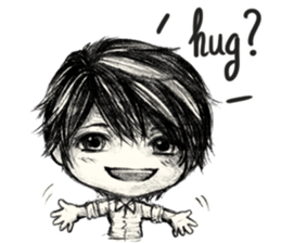 CW: Tezzo Daily Life in Pencil sticker #14017493