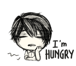 CW: Tezzo Daily Life in Pencil sticker #14017495