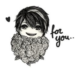 CW: Tezzo Daily Life in Pencil sticker #14017496