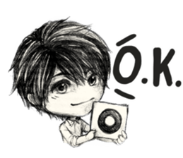 CW: Tezzo Daily Life in Pencil sticker #14017500