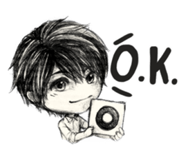 CW: Tezzo Daily Life in Pencil sticker #14017500