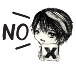 CW: Tezzo Daily Life in Pencil sticker #14017501