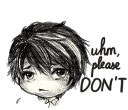 CW: Tezzo Daily Life in Pencil sticker #14017502