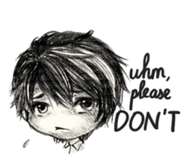 CW: Tezzo Daily Life in Pencil sticker #14017502