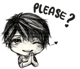 CW: Tezzo Daily Life in Pencil sticker #14017504