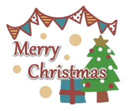 Christmas and New Year in English sticker #14017966