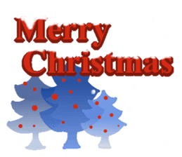 Christmas and New Year in English sticker #14017969