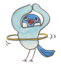 Soliloquence of Java sparrow sticker #14018086