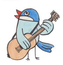 Soliloquence of Java sparrow sticker #14018088