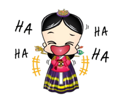 mini wangbi duk dik sticker #14018150