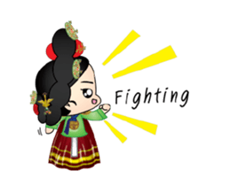 mini wangbi duk dik sticker #14018163