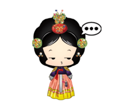 mini wangbi duk dik sticker #14018165