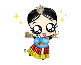 mini wangbi duk dik sticker #14018172