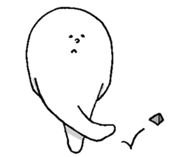 Mystery colorful creature 4 sticker #14018190