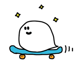 Mischievous Ghost "Aitsu" sticker #14018371