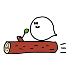 Mischievous Ghost "Aitsu" sticker #14018384