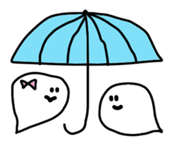 Mischievous Ghost "Aitsu" sticker #14018389