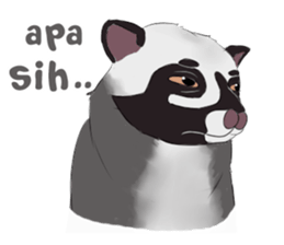 Ciki Civet (Asian Palm Civet) sticker #14018518