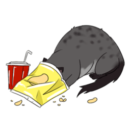 Ciki Civet (Asian Palm Civet) sticker #14018537