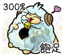 Happy sheep(party) sticker #14018593