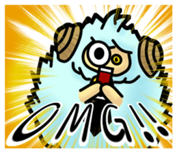 Happy sheep(party) sticker #14018610