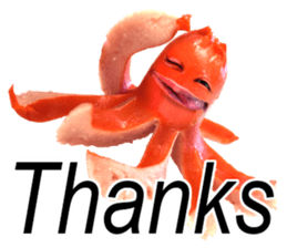 Little horror Octopus weenie sticker #14019054