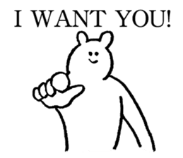 Polar bear's name is Ayachan sticker #14019388