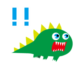 colorful MONSTERS sticker sticker #14019568