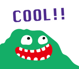 colorful MONSTERS sticker sticker #14019592