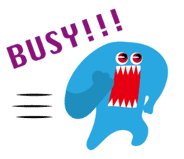 colorful MONSTERS sticker sticker #14019594
