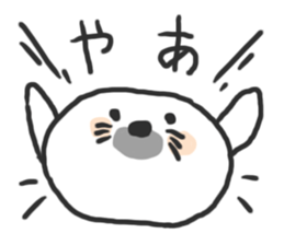 Bearish seal sticker #14020090