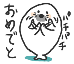 Bearish seal sticker #14020093