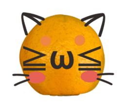 Orange Orange cat Of your oranges sticker #14020944