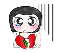 Ha Ha Ha!! My name is Fujisaki. ^_^ sticker #14021405