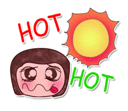 Ha Ha Ha!! My name is Fujisaki. ^_^ sticker #14021414