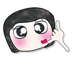 Ha Ha Ha!! My name is Fujisaki. ^_^ sticker #14021420