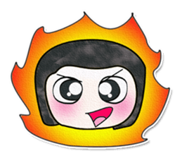 Ha Ha Ha!! My name is Fujisaki. ^_^ sticker #14021430